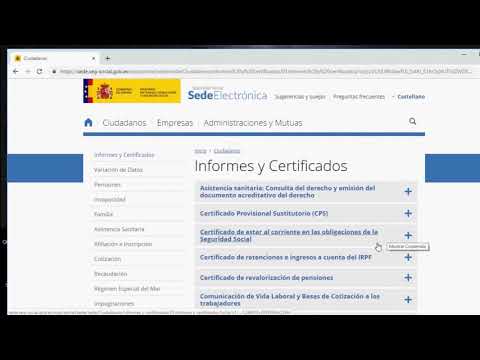 Sede electrónica Seguridad Social: vida laboral con certificado digital