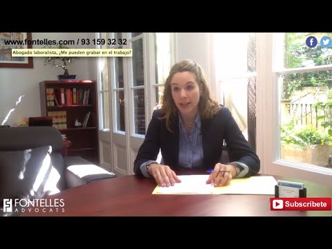 Se pueden poner cámaras para vigilar a los empleados
