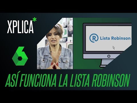 Qué es la lista Robinson y cómo funciona