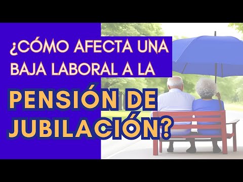 La baja laboral cotiza para la jubilación en España