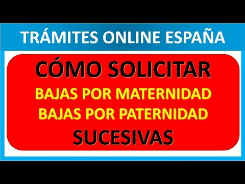 Cómo solicitar el segundo periodo de paternidad en España