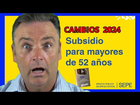 Condiciones para cobrar el subsidio de mayores de 52 años