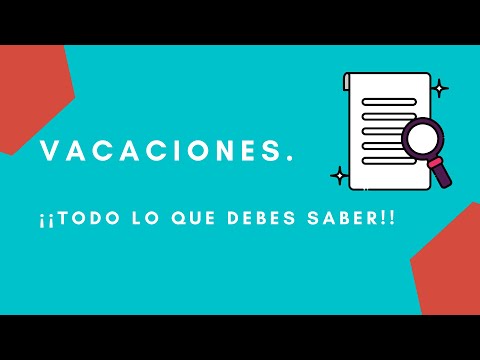 Días de vacaciones: Estatuto de los Trabajadores en España