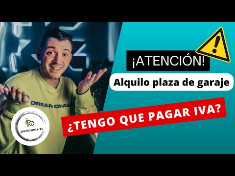 Modelo de factura: alquiler plaza de garaje.