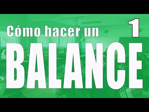 Cómo se calcula el balance de situación