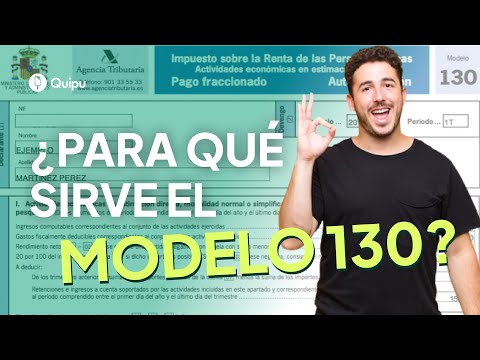 Quién está obligado a presentar el modelo 130?