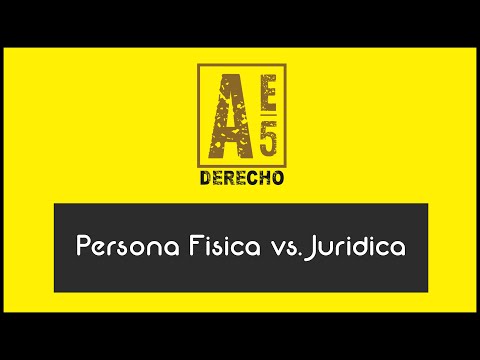 Diferencia entre persona física y jurídica: ejemplos y explicación