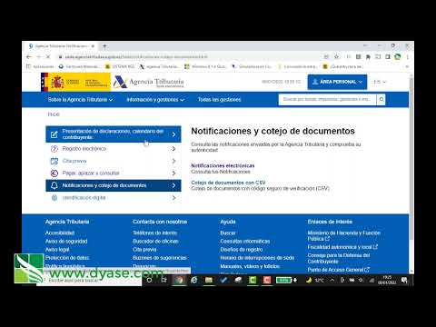 Cómo acceder a una notificación de la Agencia Tributaria