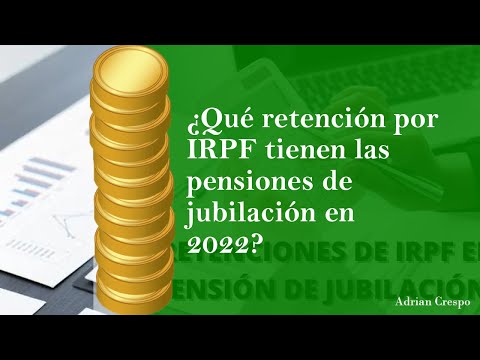 Cuánto me descuentan de IRPF de mi pensión en España
