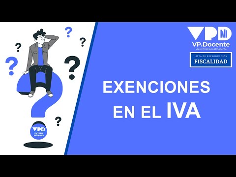 Qué operaciones están exentas de IVA?