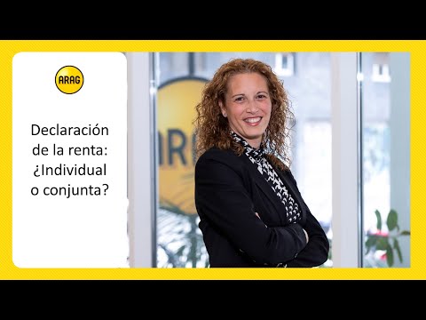 He presentado declaración individual y quería conjunta.