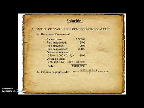 Cómo calcular la base de cotización por contingencias profesionales