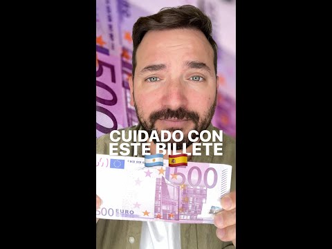 Están en circulación los billetes de 500 euros