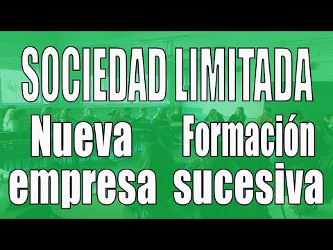 Trámites de constitución de una nueva empresa de sociedad limitada