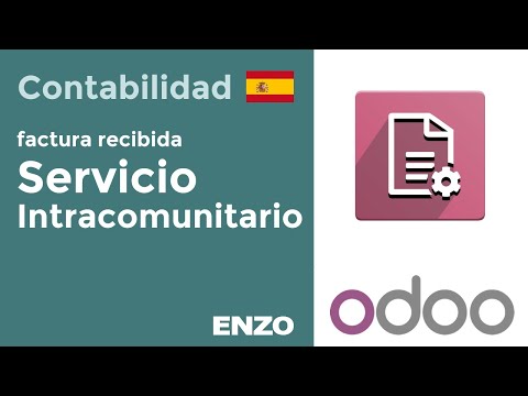 Modelo de factura intracomunitaria de servicios en España