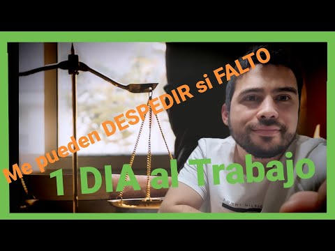 Si falto un día al trabajo, tengo que llevar la baja