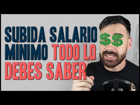 Salario mínimo interprofesional: 30 horas semanales de trabajo.