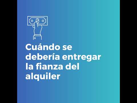 Cuándo me devuelven la fianza del alquiler en España