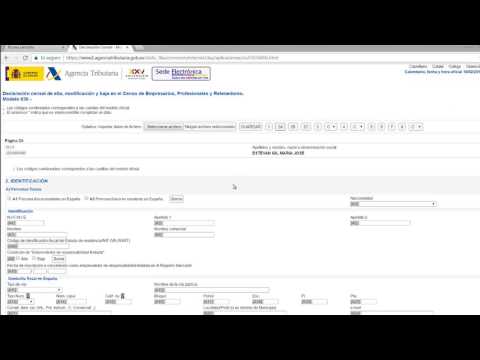 Censo de Empresarios Profesionales y Retenedores Autónomos