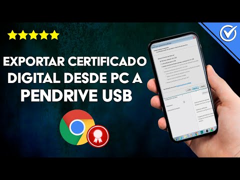 Cómo copiar el certificado digital en un pen drive