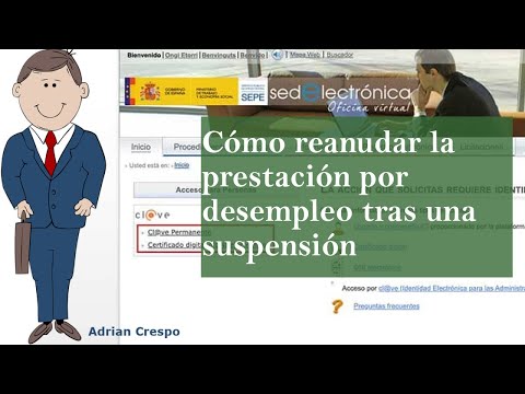 Qué se necesita para reanudar el paro en España