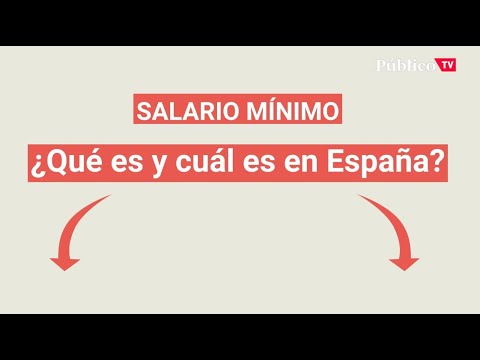 ¿A cuánto asciende el salario mínimo interprofesional en España?