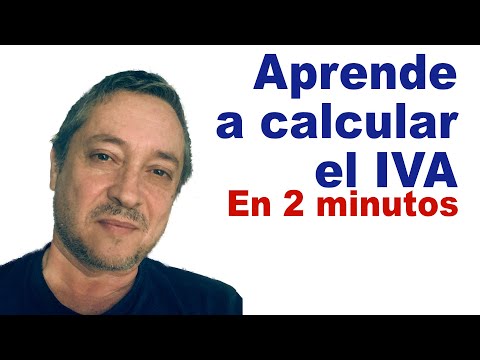Fórmula para sacar el IVA de un total en España