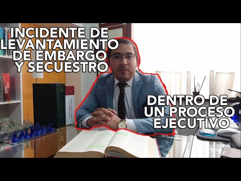 ¿Qué significa la diligencia de levantamiento de embargo?