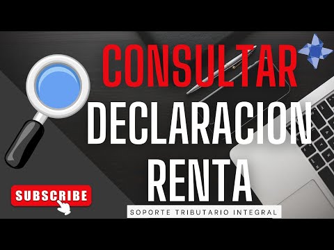 Cómo sacar la declaración de la renta del año pasado