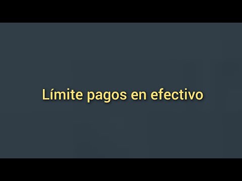 ¿Se puede pagar una factura en efectivo en España?