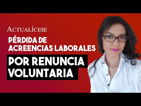 Si firmo un contrato de trabajo, ¿puedo renunciar?