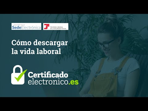 La vida laboral de un CCC con certificado digital.