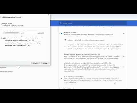 Cómo instalar certificado digital en el navegador Chrome