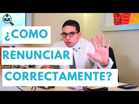 ¿Cuánto tiempo de aviso se necesita para dejar un trabajo?