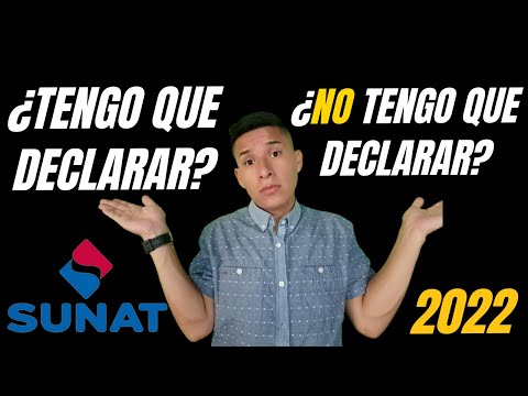 A partir de cuánto estoy obligado a declarar?