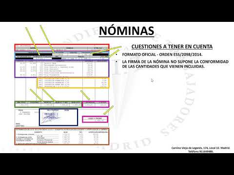 ¿Cuál es la base imponible de una nómina?