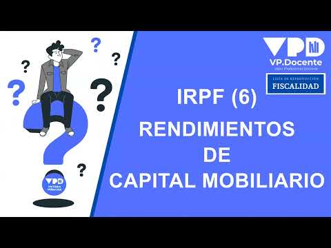 Rendimientos brutos de capital mobiliario y/o netos de inmobiliario en España