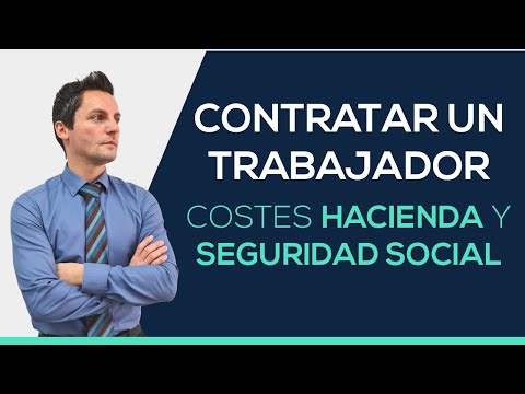Porcentaje que paga la empresa a la Seguridad Social por un trabajador.