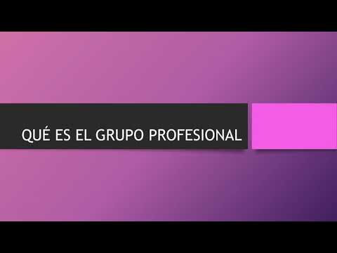 Diferencia entre grupo profesional y categoría profesional en España