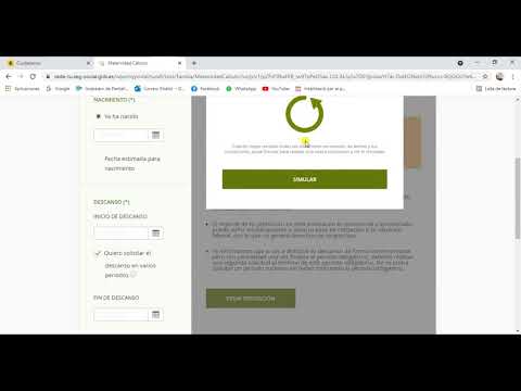Solicitud de prestación por maternidad con certificado digital