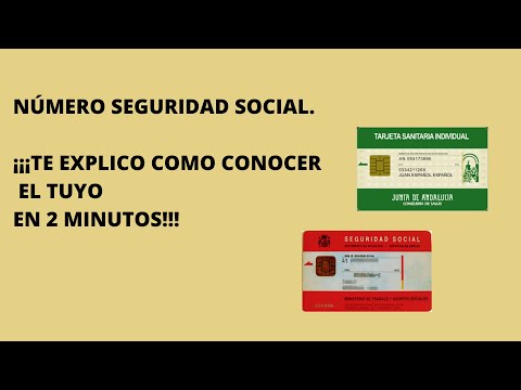 Cómo saber mi número de seguro social en España