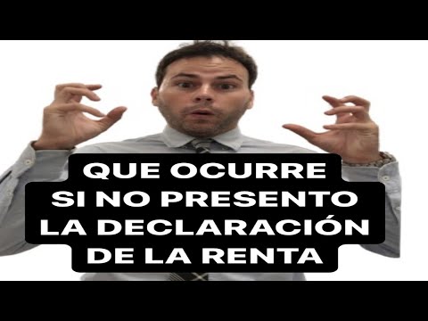 Qué pasa si el resultado de la declaración es negativo