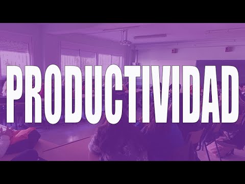 ¿En qué unidad se mide la productividad en España?