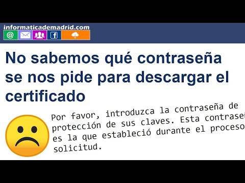 ¿Cómo saber cuál es la contraseña de mi certificado digital?