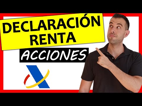 En qué casilla se pone la venta de acciones?