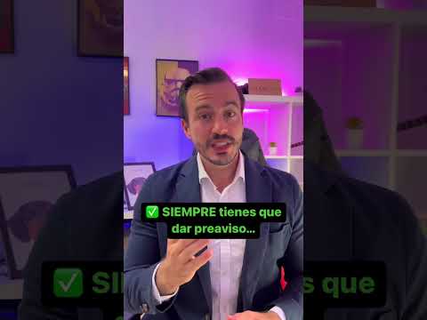 Consecuencias de no avisar con 15 días de antelación