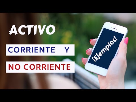 Qué es activo corriente y no corriente en contabilidad