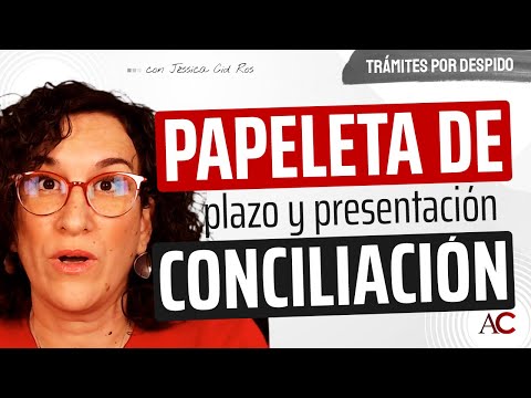 Papeleta de conciliación: reclamación de cantidad en España.