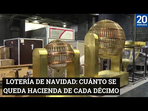 Lotería de Navidad: ¿Cuánto se lleva Hacienda?