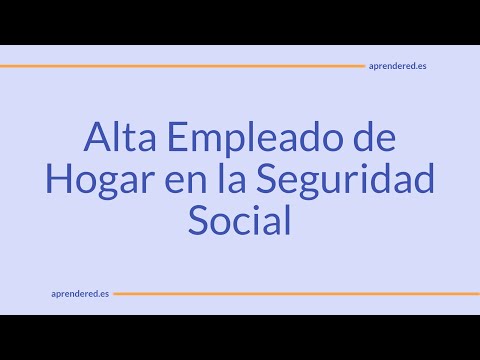 Solicitud de alta en el sistema especial para empleados de hogar: ¡Infórmate!